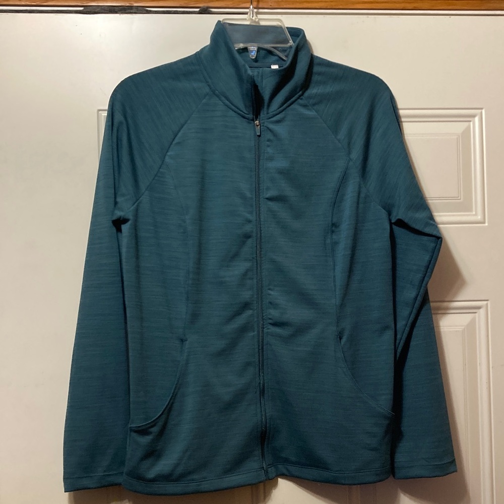 Teal Full-Zip Jacket‎ S